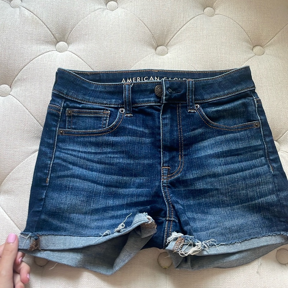 American Eagle next level stretch jeans shorts, size 2